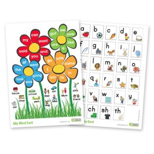 Phonics/Word (PW) card