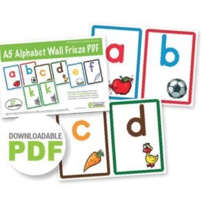 Alphabet Wall Frieze - A5 (pdf)